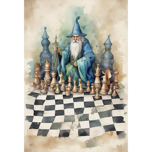 Designark - MAGICAL WORLD, Wizard Chess