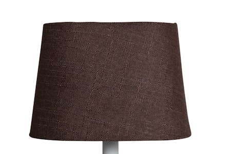 Lampskärm Linnelook Cognac