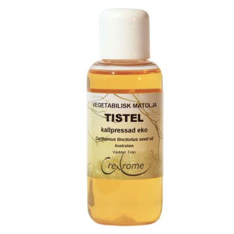 Kallpressad Tistelolja EKO 100 ml (Crearome)