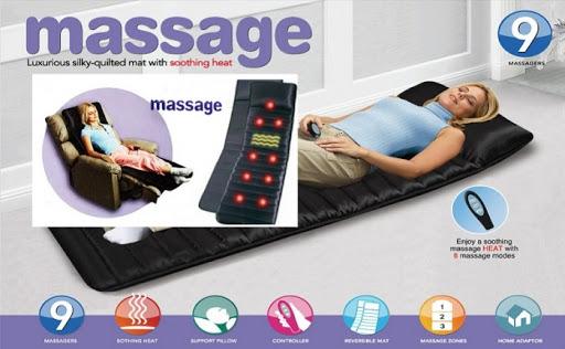 Massagematta Massagemadrass med värme