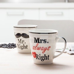 Mr & Mrs Always Right muggar