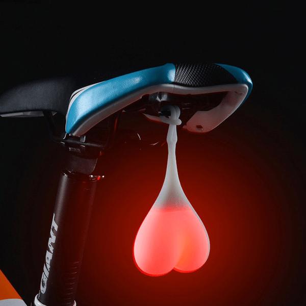 Roliga Lysande Bike Balls för Balla cyklister- baklampa cykel