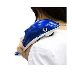 Massage Delfin blå