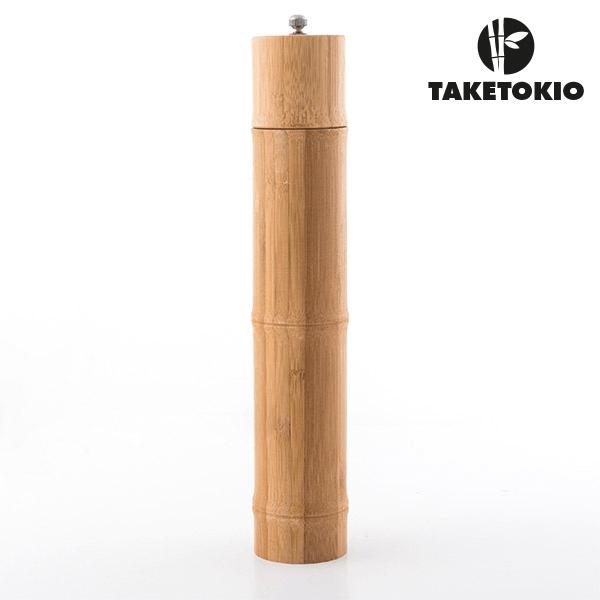Salt och pepparkvarn kryddkvarn bambu keramisk