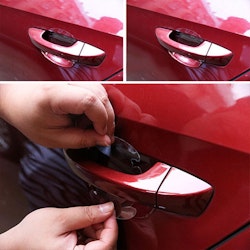 Bil Repskydd -Transparent för bil dörrhandtag 4 st.