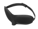Ögonbindel Ögonmask Sovmask 3D lyx Svart med öronpluggar.