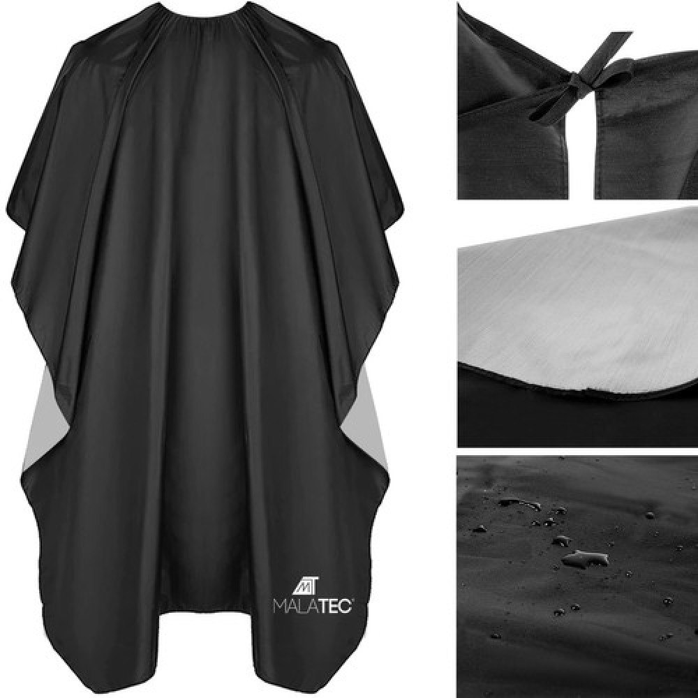 Frisörkappa klippkappa svart Kvalitet 140x100 cm - VIPPON
