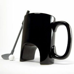 Golf Mugg Kaffe Te Keramik Kvalitet Present