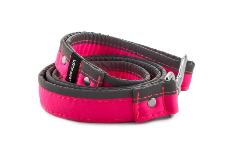 Reflex Hundhalsband Neon Rosa