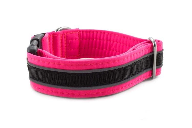 Reflex Hundhalsband Neon Rosa