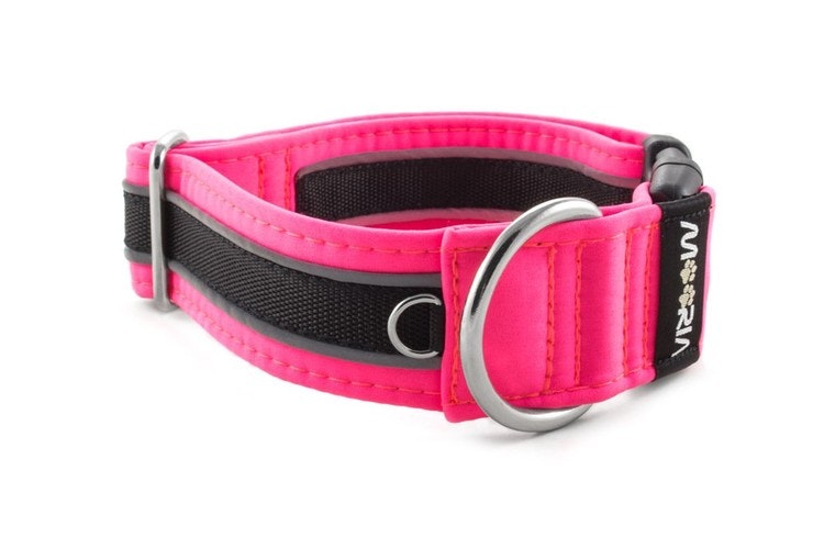 Reflex Hundhalsband Neon Rosa