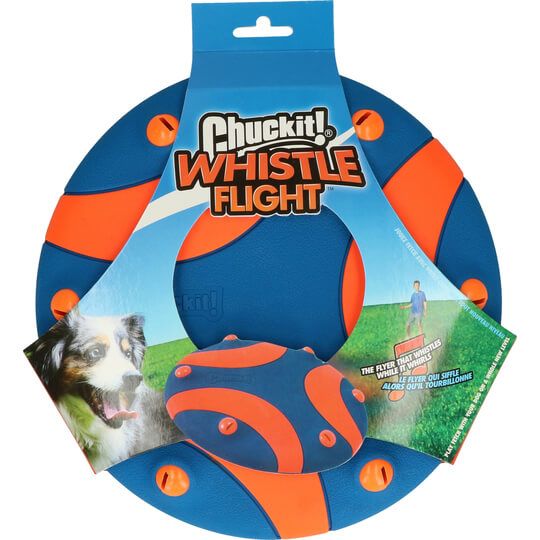 Frisbee "Chuckit whistle flight"