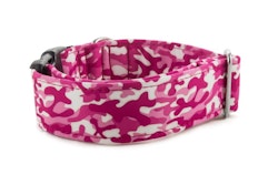 Hundhalsband Camouflage Pink