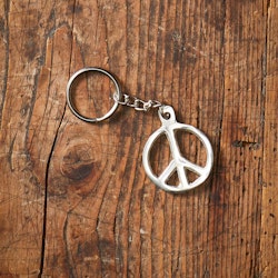 Peace nyckelring