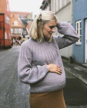 PetiteKnit - Mönster Sunday Sweater Mohair Edition