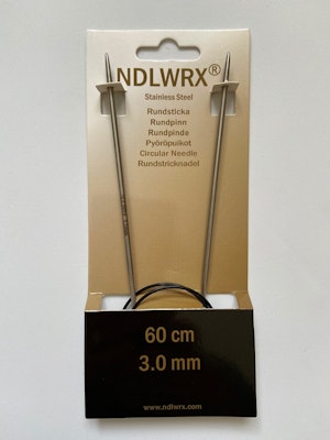 NDLWRX Rundsticka i stål - 60 cm