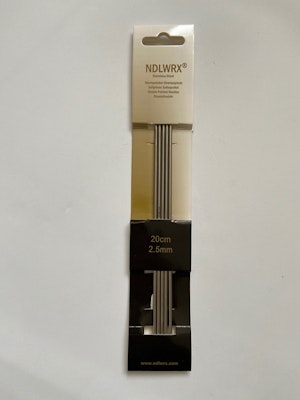 NDLWRX Strumpstickor i stål - 20 cm