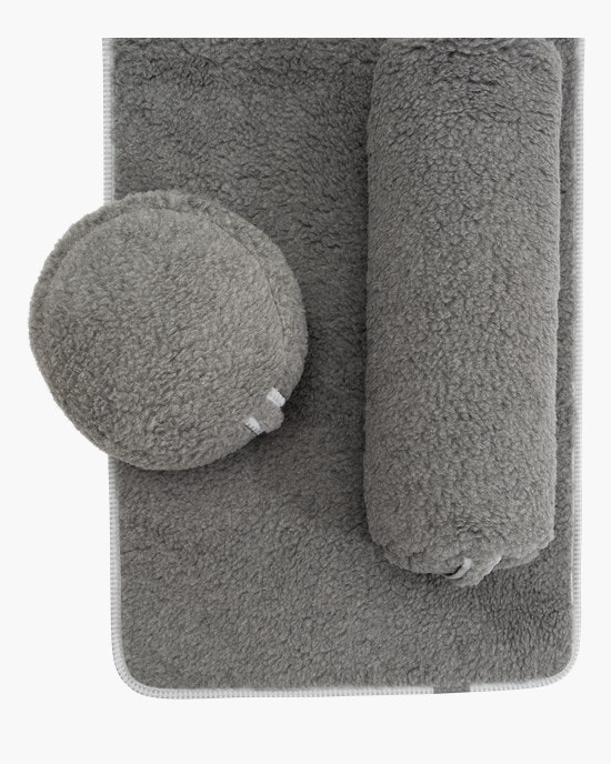 Meditationskudde ull Premium wool meditation cushion 40 x 17 cm - Yogiraj