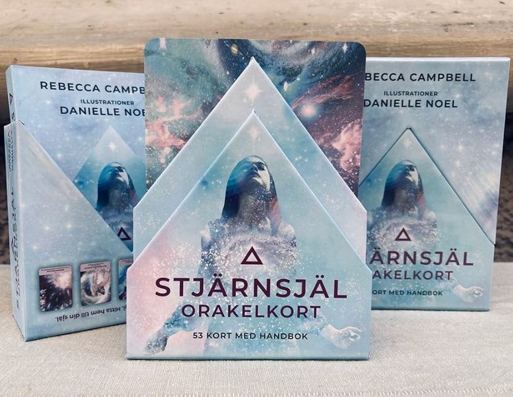Stjärnsjäl Orakelkort & boken Stjärnsjäl (Svensk) - Paket