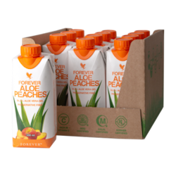 Forever Aloe Peaches™- 330 ml 12-Pack