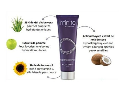 Infinite by Forever™ hydrating cleanser