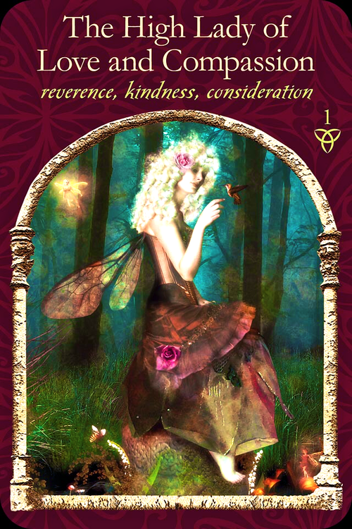 Wisdom of the Hidden Realms Oracle cards (Engelsk)