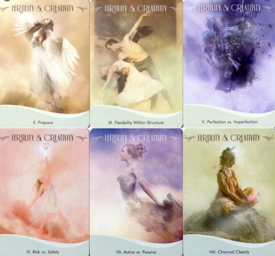 Women´s bodies, women´s wisdom oracle cards (Engelsk)
