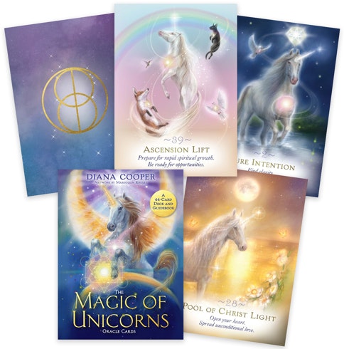 The Magic of Unicorns Oracle Cards (Engelsk)