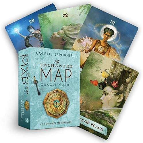 The Enchanted Map Oracle Cards (Engelsk)