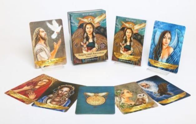 Angels and Ancestors Oracle Cards (Engelsk)