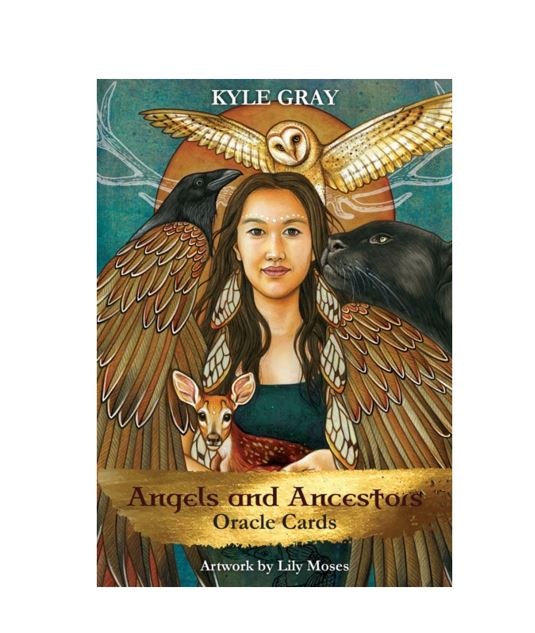 Angels and Ancestors Oracle Cards (Engelsk)