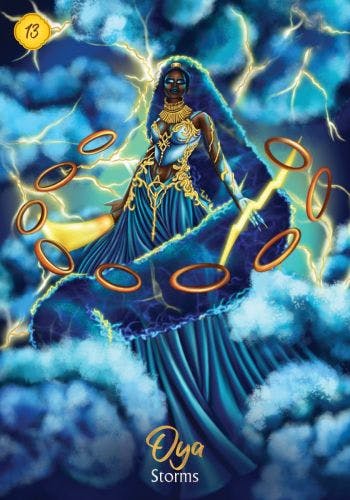 African Goddess Rising Oracle (Engelsk) NYHET!