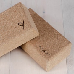 Yoga block cork, standard - Yogiraj