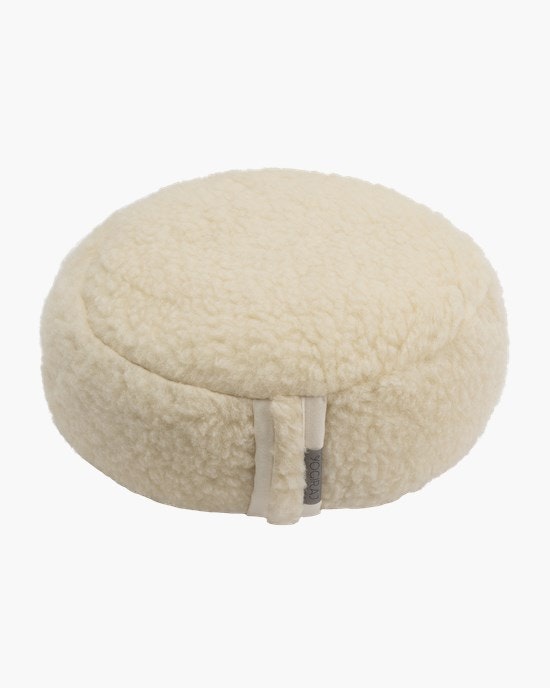 Meditationskudde ull Premium wool meditation cushion 40 x 17 cm - Yogiraj