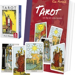 Tarotpaket Tarot bok + Waite svensk tarot (standard)