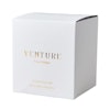 VENTURE Doftljus Pear & ginger, Vit Ø10xH11 cm ~24 h