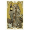 Golden Art Nouveau Tarot Mini (new edition - gold printing ink) (Engelsk)