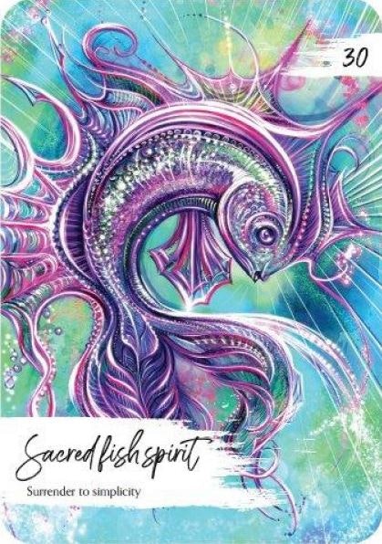 Sacred sea oracle dive into the depths of your cosmic soul (Engelsk)