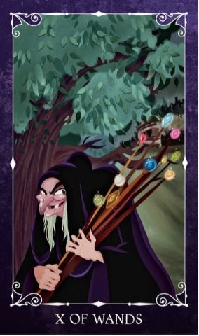 Disney Villains Tarot Deck and Guidebook (Engelsk)