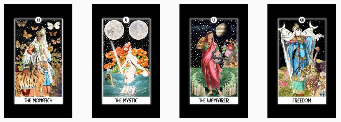 Intuitive Night Goddess Tarot (Engelsk)