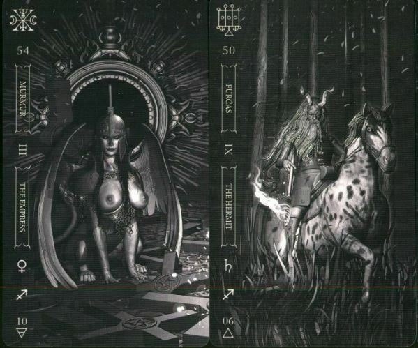 Goetia Tarot in Darkness (boxed) (Engelsk)