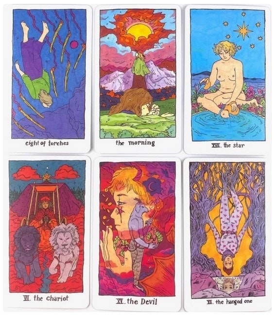 The Cosmic Slumber Tarot (Engelsk)