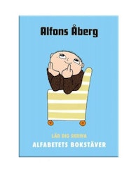 Alfons Åberg Lär dig skriva alfabetets bokstäver