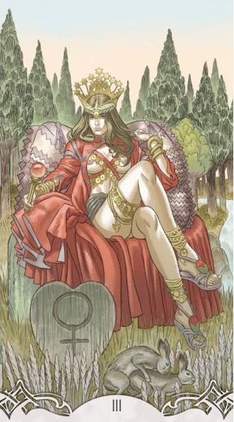 Erotic Fantasy Tarot  (Engelsk)