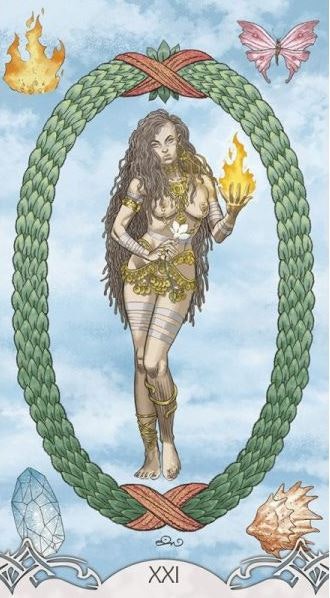 Erotic Fantasy Tarot  (Engelsk)