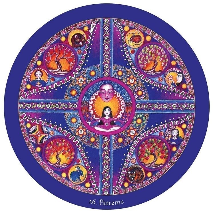 Mandala Healing Oracle Journey to Your Heart (Engelsk)