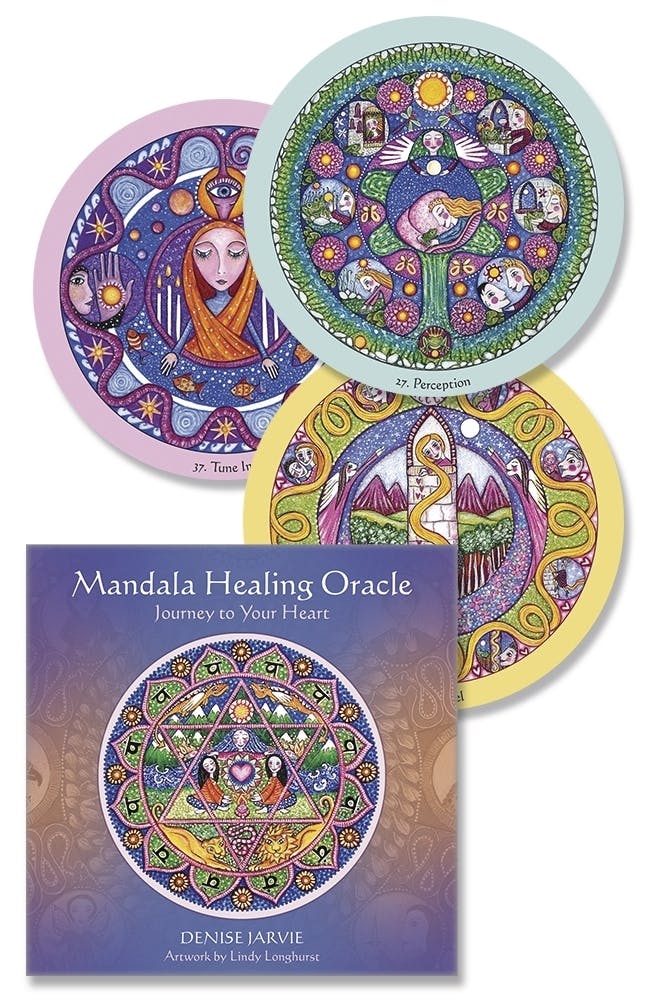 Mandala Healing Oracle Journey to Your Heart (Engelsk) NYHET!