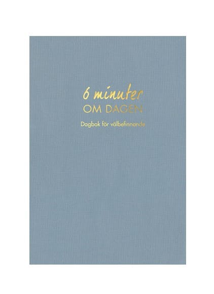 6 minuter om dagen: dagbok för välbefinnande - Dominik Spenst