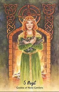 The Celtic Goddess Oracle Deck (Engelsk)