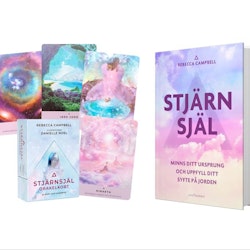Stjärnsjäl Orakelkort & boken Stjärnsjäl (Svensk) - Paket